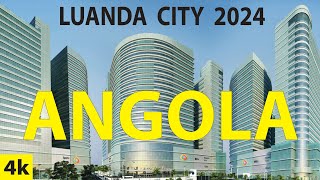 Luanda City 2024  Angola 4K By Drone [upl. by O'Mahony]