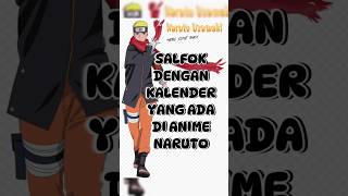 Salfok dengan kalender yang ada di anime Naruto naruto [upl. by Matteo]