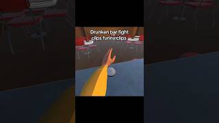 Funny drunken bar fight vr oculusquest2 funnyshorts metaquest2 [upl. by Neetsirhc461]