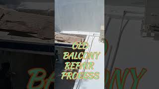 Old Balcony Seepage Problem Solution । Old Balcony Repair । Old Balcony Seepage Problem Solution [upl. by Arodnahs]