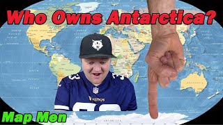 Who owns Antarctica  Map Men  A History Teacher Reacts [upl. by Francois]