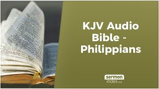 KJV Audio Bible  Philippians [upl. by Amairam]