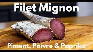 FILET MIGNON au Poivre Noir Piment de Bresse amp Paprika [upl. by Honey26]