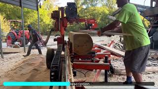 Woodmizer LT40 Super In Action [upl. by Baniez298]