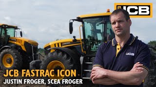 JCB Fastrac 4220 iCON  SCEA Froger [upl. by Eartha]