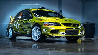 Mitsubishi Lancer Evo 9 RS Turbo 4G63 Paul Walker tribute DUR Racing 2023 4K Hillclimb Florin Durche [upl. by Adekram]