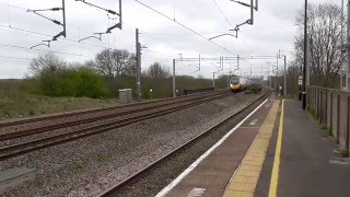 Virgin Trains Class 390 Flying Through Tamworth 22416 [upl. by Marga]