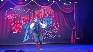 Nik Wallendas Zirkus at 2023 Summer Celebration at Silver Dollar City in Branson Missouri Part 1 [upl. by Goldi]