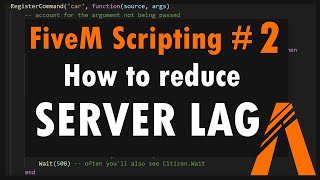 FiveM Scripting 2  How to Reduce Server Lag STOP DESYNC [upl. by Hercule]