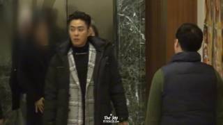 170104 신서유기3 제작발표회 출근길 젝스키스sechskies 은지원eunjiwon [upl. by Pax]