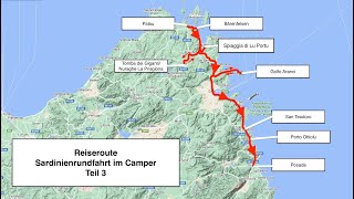 Sardinienrundfahrt im Camper  Teil 3 [upl. by Amerigo]