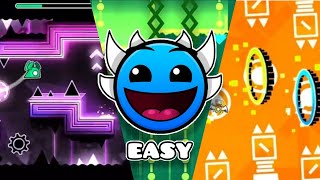 Top 10 Easy Demons más fáciles que tu vieja  Geometry Dash 211 [upl. by Kersten663]