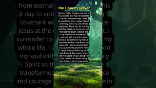 The prayer of salvation  Sinners prayer [upl. by Ettari996]