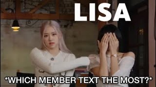 IMAGINE chaelisa is texting [upl. by Asirram116]