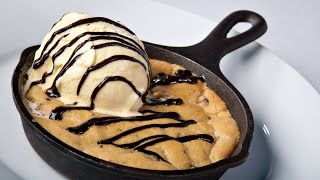 Making Gluten Free Pizookies Pizza Cookie at BJs Restaurants Test Kitchen [upl. by Studdard]