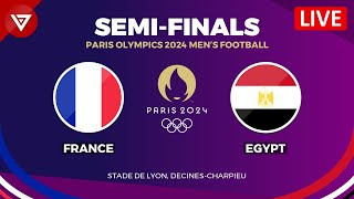 🔴FRANCE vs EGYPT  SEMIFINALS MENS FOOTBALL PARIS OLYMPICS 2024 Preview amp Predictions [upl. by Hachmin]