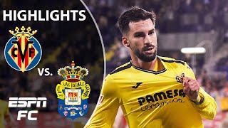 Villarreal vs Las Palmas  LALIGA Highlights  ESPN FC [upl. by Nytsirk]