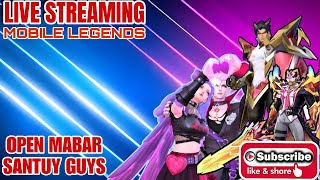 🔴 live mobile legends  push rank bareng yuk [upl. by Nodgnal945]