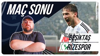 Rizespor  Beşiktaş  Maç Sonu Değerlendirmesi [upl. by Ibib]