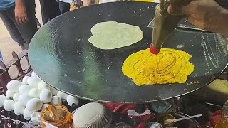 Egg Role Making 🔥streetfood food foodie street foodindia [upl. by Enovi]