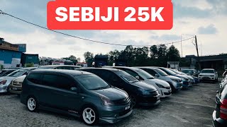 KERETA MURAH SEBIJI RM25K  MPV SUV BAWAH 30K [upl. by Halda]