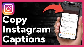 How To Copy Captions On Instagram [upl. by Haliled175]