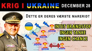 28 december Smart Ukrainerne SPRÆNGER RUSKIE BRÆNDSTOFDEPOTER FOR TANKER [upl. by Rockefeller]
