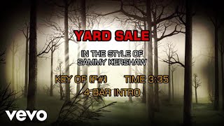 Sammy Kershaw  Yard Sale Karaoke [upl. by Yelak328]