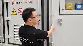 1 Megawatt Battery powered UPS from Orient Power big backup power system for big projects [upl. by Yhtir]