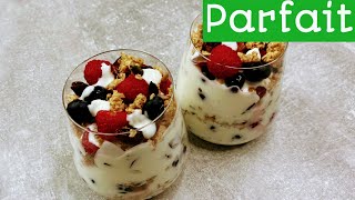 How to Make an Easy Parfait  Parfait Recipe [upl. by Bakki]