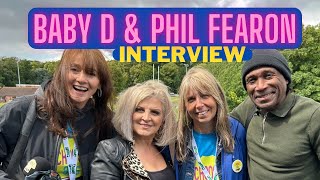 Baby D and Galaxy’s Phil Fearon  interview at Chilfest 2024 [upl. by Ardella]