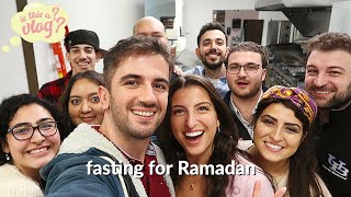 fasting for Ramadan for the first time  is this a vlog  giuliana [upl. by Mensch]