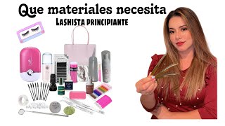 Que materiales necesitas para hacer extensiones de pestañas [upl. by Stanfill]