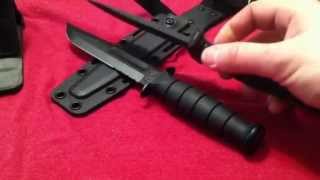 Kabar Short FightingUtility Knife Is Smaller Better [upl. by Akit28]