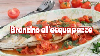 Branzino allacqua pazza [upl. by Atinel]