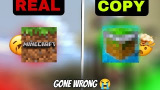 TRYING VIRAL 😎 COPY MINECRAFT GAMES ON PLAT STORE 💀  FREY [upl. by Isewk]