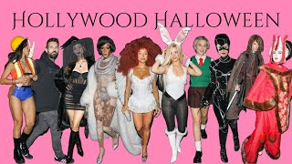 HOLLYWOOD HALLOWEEN CELEBRITIES DRESS IN COSTUMES WHILE ATTENDING PARTIES [upl. by Ratha850]