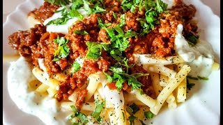 Afghani Macaroni Pasta  مکرونی افغانی [upl. by Ainel]