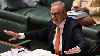 Labor has ‘halved inflation’ Anthony Albanese [upl. by Eleahcim]