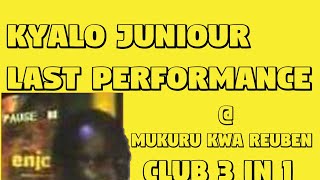 How kyalo junior fell down on his last performance at Reuben club 3 in 1 [upl. by Halie]