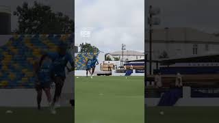 👋 Hello Jofra Archer 😃 Jof beginning his recovery this week in Barbados 💪 Shorts [upl. by Yelruc]