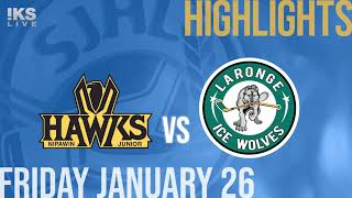 Nipawin Hawks vs La Ronge Ice Wolves Jan 26th [upl. by Machute]