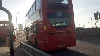 Next Month To Return Metroline RATP E400 ADE40445 YX62BZS on Route 266 at Willesden Junction [upl. by Ikkaj]