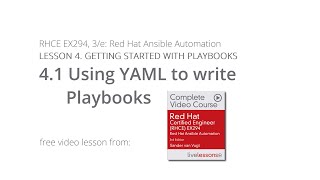 Write Ansible Playbooks with YAML  Ansible Playbook Example [upl. by Monah]