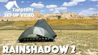 Tarptent Rainshadow 2 Setup [upl. by Alyak]