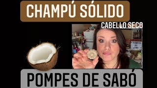 CHAMPÚ SÓLIDO para cabello AFRO O MUY SECO diy cosmetics [upl. by Glennie]