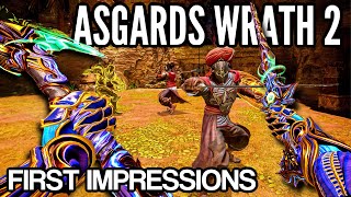 Asgards Wrath 2 Review In Progress  Meta Quest 3 Gameplay [upl. by Hightower]