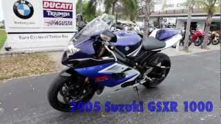 2005 Suzuki GSXR 1000 at Euro Cycles of Tampa Bay [upl. by Sigfrid]