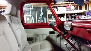 Interior progress on my 1955 Ford F100 [upl. by Negroj917]