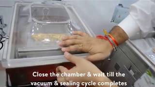 Table top Vacuum Packaging Machine  Vacuum Sealing  Increased food shelf life  Easy to use [upl. by Greenwell]